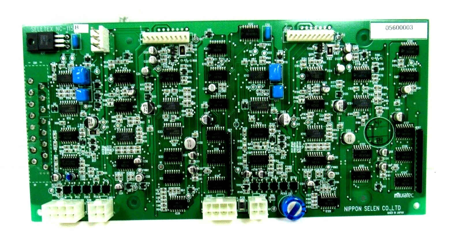 NEW MURATA Z90-40117-50 YARN-C AMP BOARD NC115B SELETEX NC-115B Z904011750
