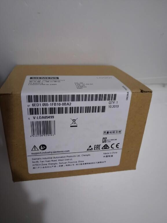 Siemens 6ED1055-1FB10-0BA2 Digital Input/Output Module In Box Brand Free Ship