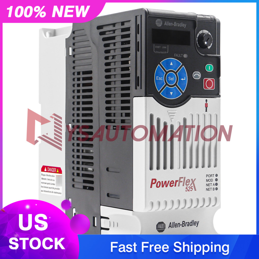 Allen Bradley 25B-D6P0N104 PowerFlex 525 2.2kW (3Hp) AC Drive Factory Sealed