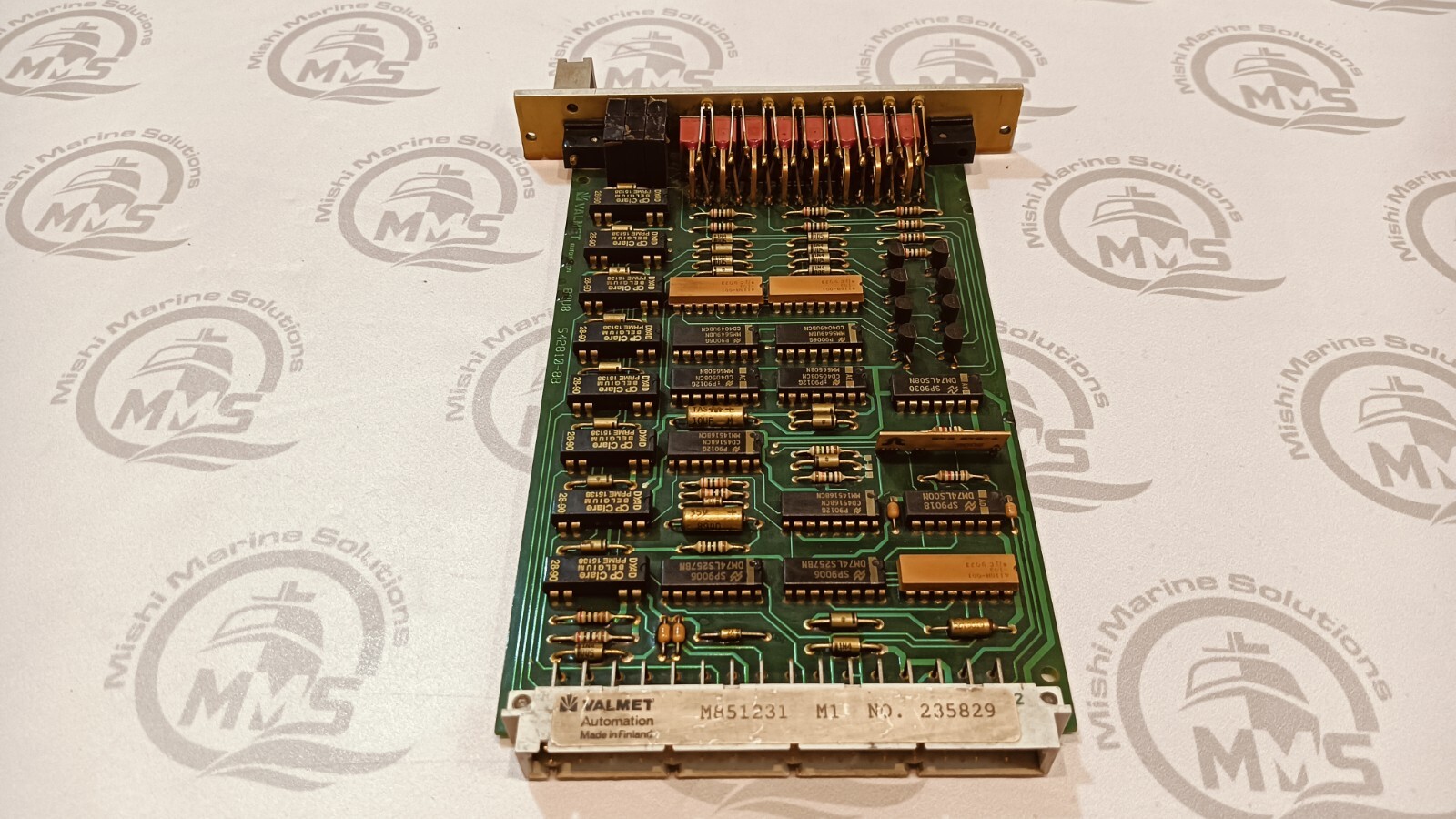 Valmet Automation BOU 8 A CPU Module 542810-8B Marine Industrial Made in Finland
