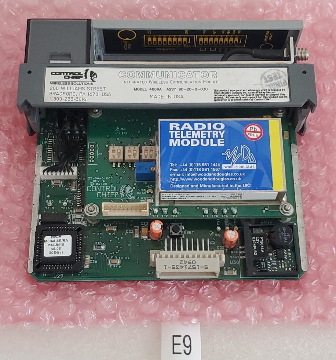 *PREOWNED* Control Chief 90-20-0-030 Communicator Module 460RA + Warranty!