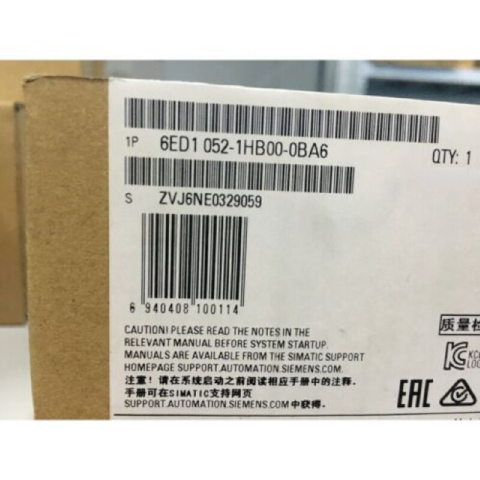 New Siemens 6ED1052-1HB00-0BA6 LOGO 24RC logic module 6ED1 052-1HB00-0BA6