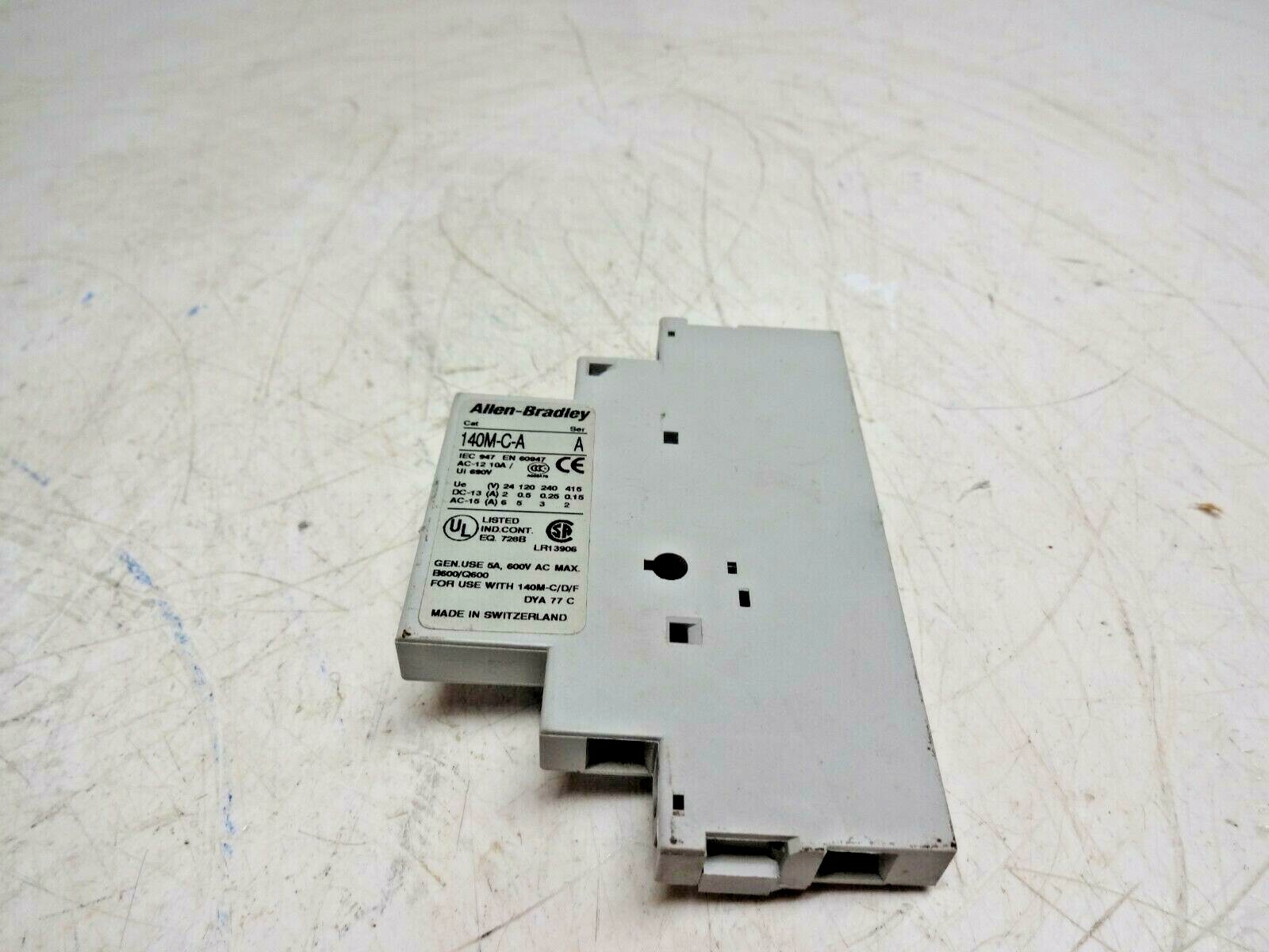 140M-C-ASA20 /A Series A Auxiliary Contact Block