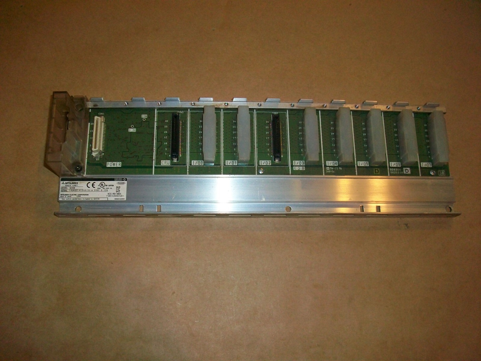 Mitsubishi Q Series Base Rack Q38B USED