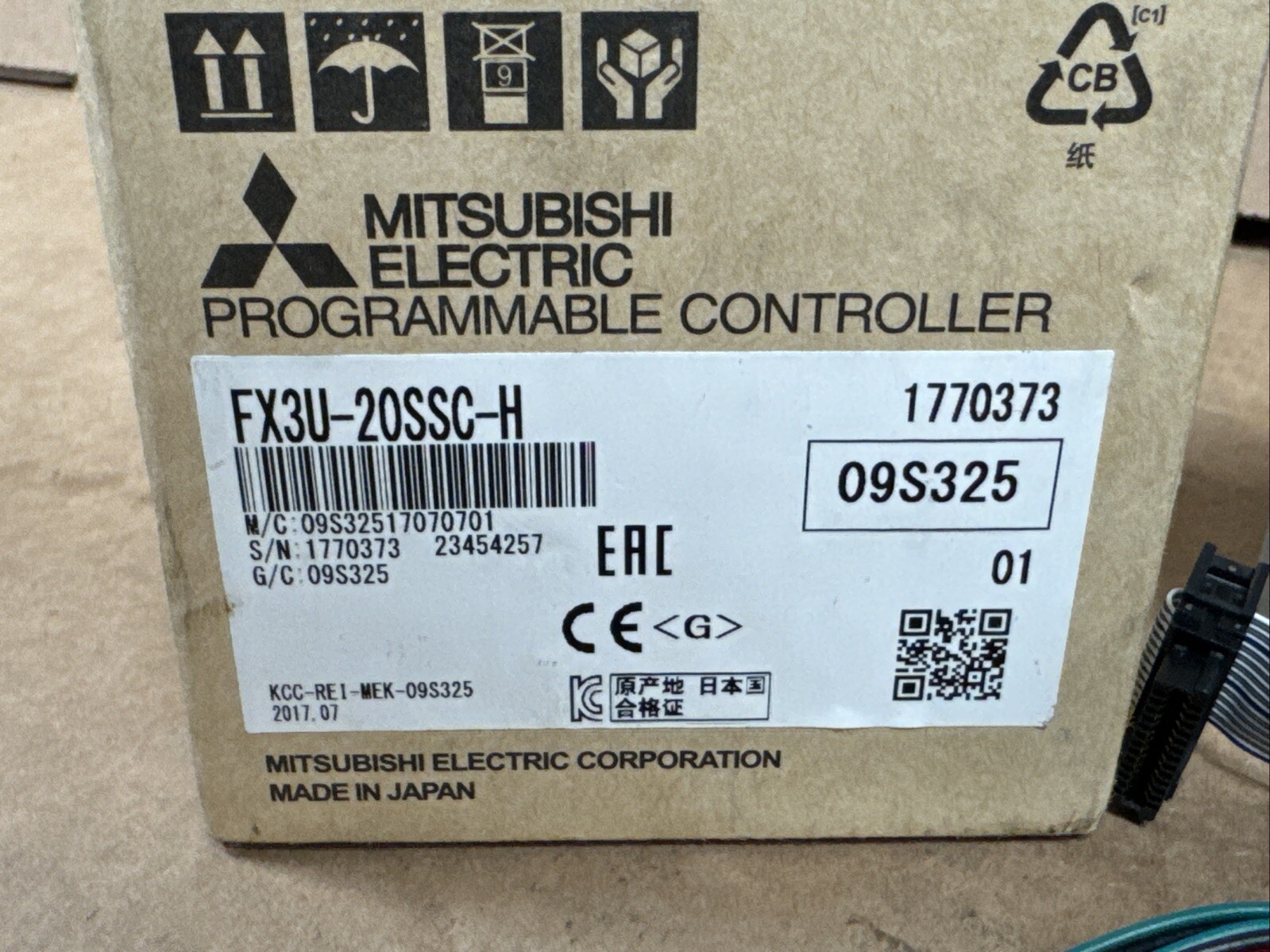 NEW AUTHENTIC Mitsubishi FX3U-20SSC-H Programmable Controller 24VDC Ver. 1.52