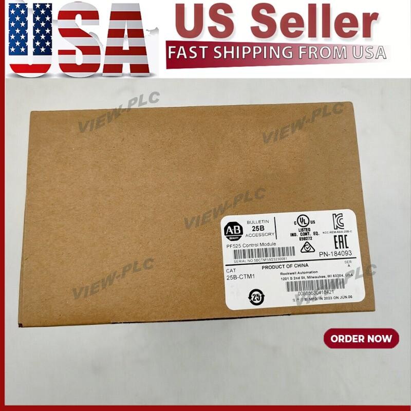 25B-CTM1 PowerFlex 525 Control Module New AB Factory Original Sealed Box 25BCTM1