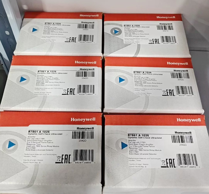 100% Genuine & New Honeywell R7861A1026 Dynamic Self-Check Ultraviolet Amplifier