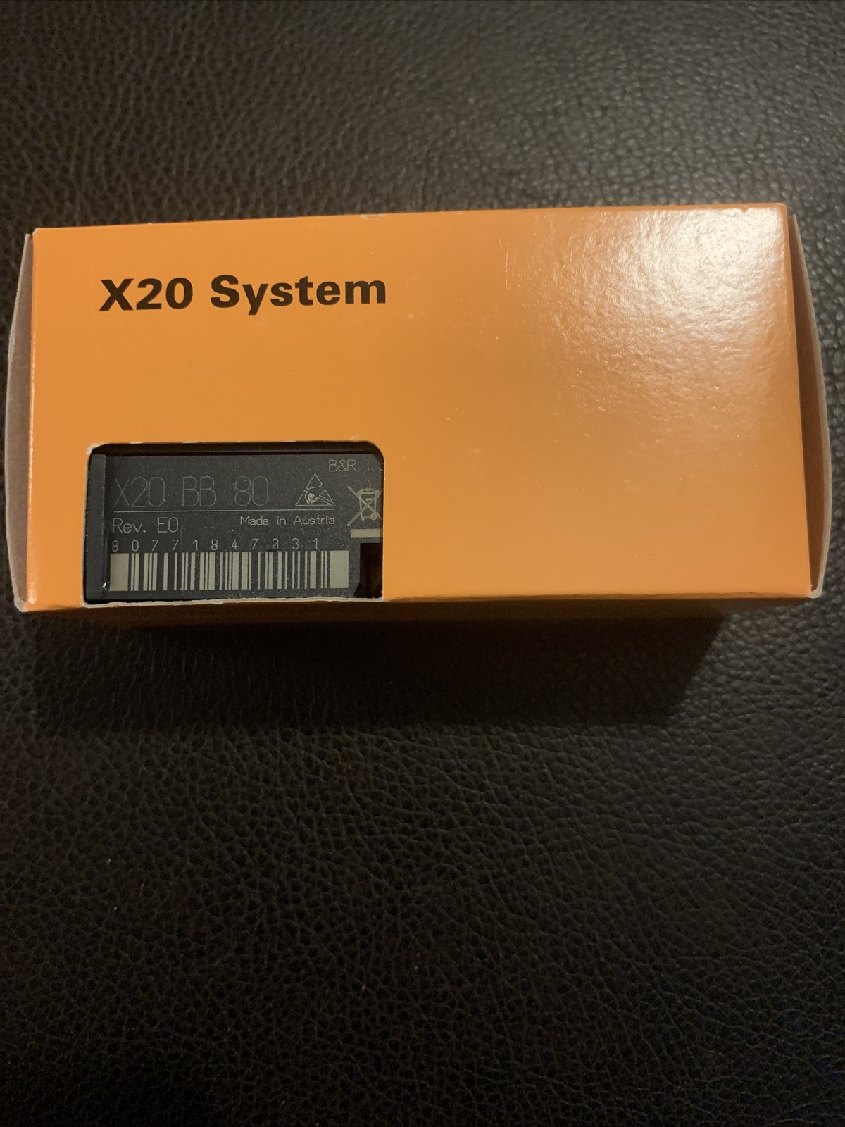 B&R X20 System X20BB80 New In Box Rev E0 Base Module