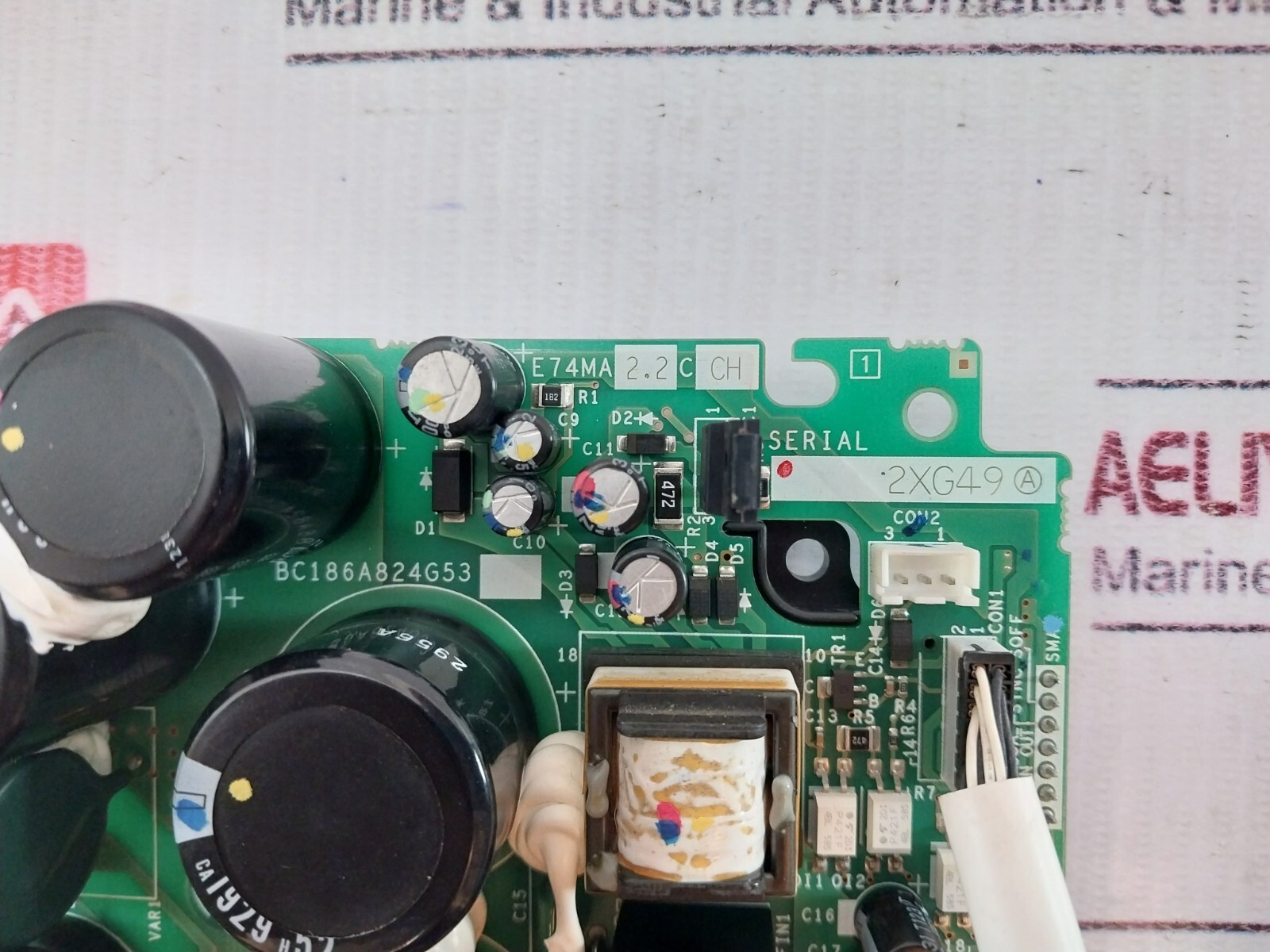 Mitsubishi Electric BC186A824G53 Power Drive Board Rev: B C186B815G51