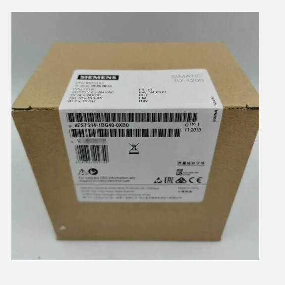 6ES7214-1BG40-0XB0 1PCS NEW SIEMENS S7-1200 CPU 1214C 6ES7214-1BG40-0XB0