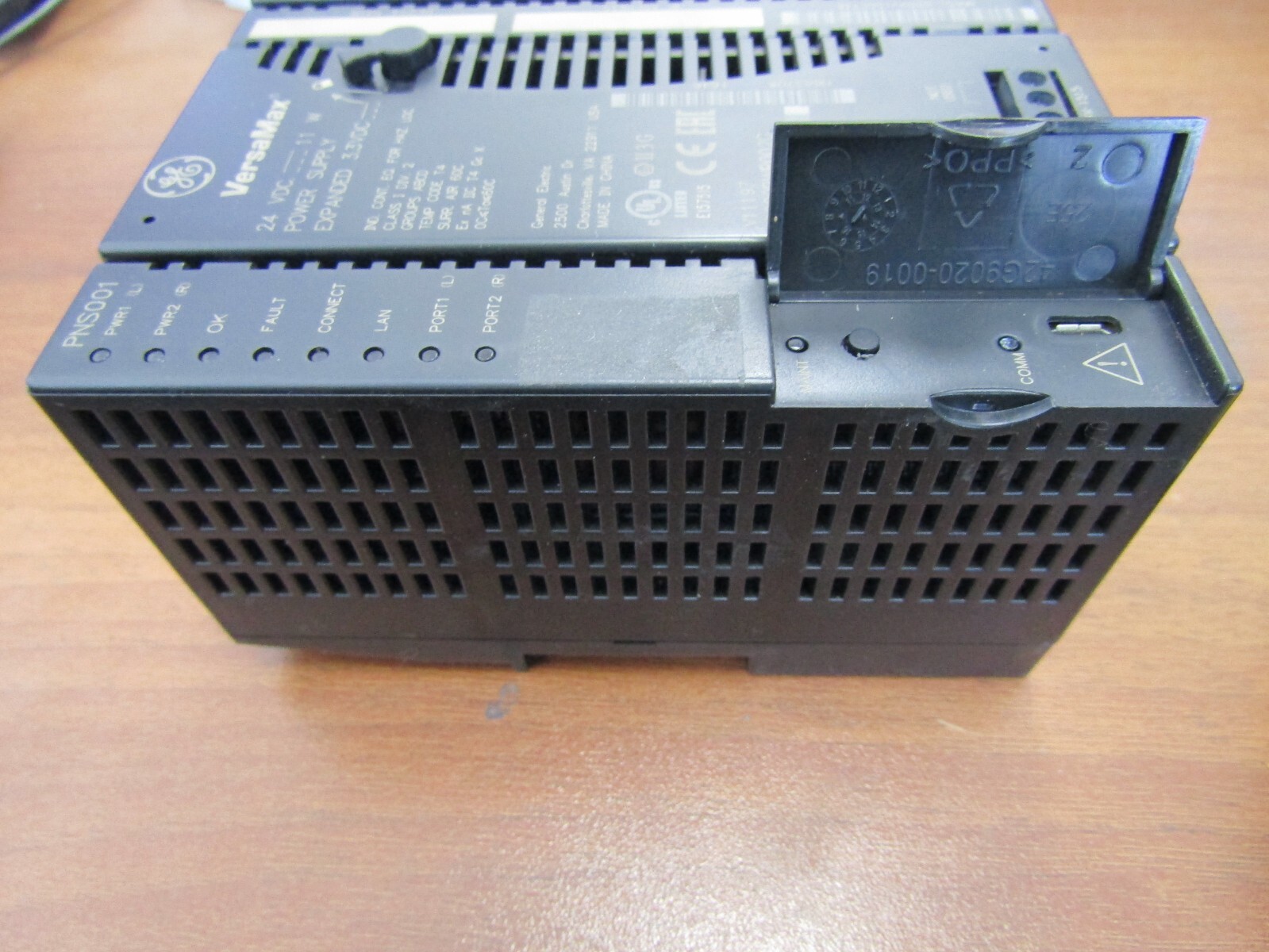 🔥GE VERSAMAX IC200PNS001-AC PROFINET INTERFACE W/2 POWER SUPPLYS IC200PWR002G