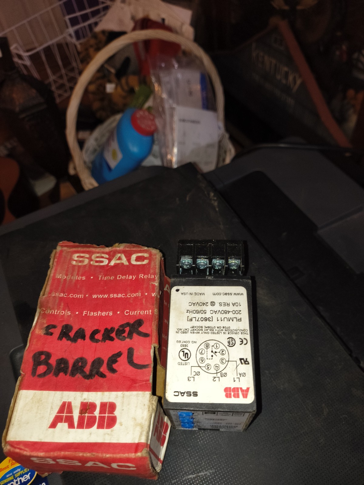 ABB PLMU11 SSAC Voltage Monitor 200-480VAC 50/60Hz