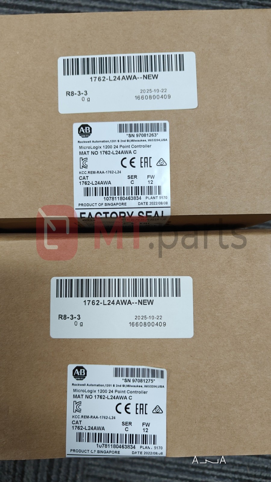 Surplus 1× Allen-Bradley 1762-L24AWA Refurbished in box US Seller