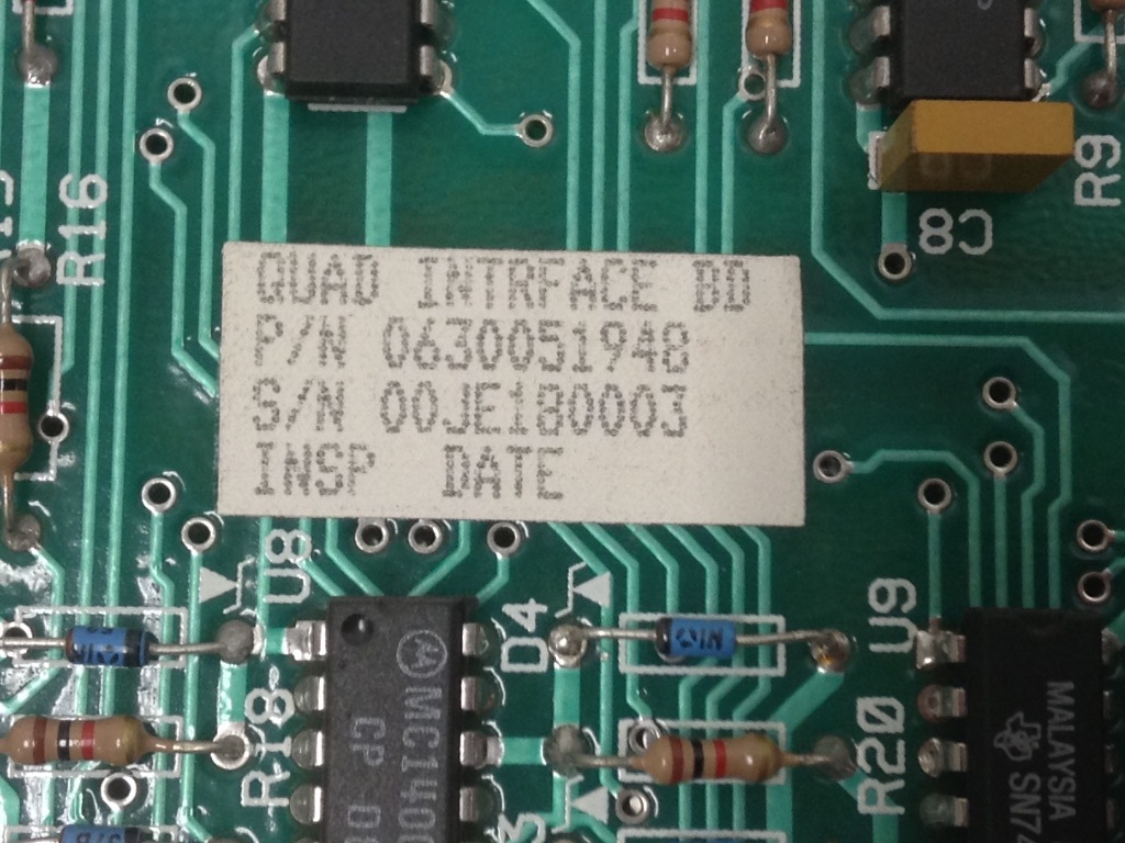 Rapistan – Part #0630051948 – Circuit Board