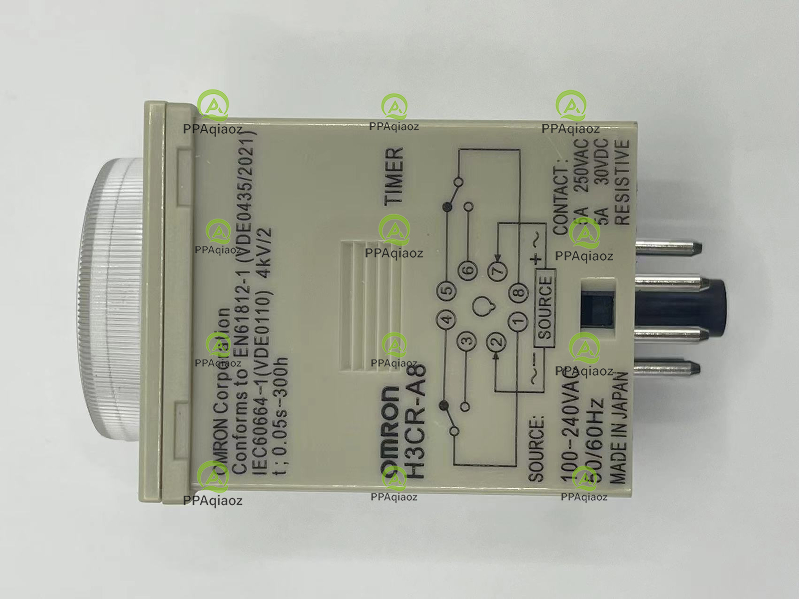 H3CR-A8 1Pcs New Omron Timer Modules 100-240VAC 50/60HZ Good Quality