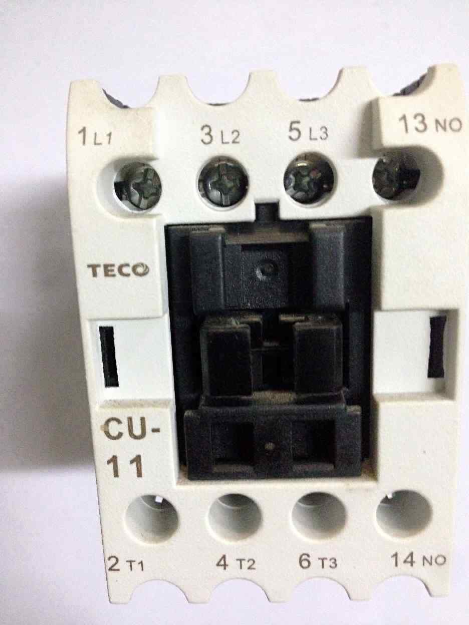 New TECO CU-11 110V Ac contactor free shipping