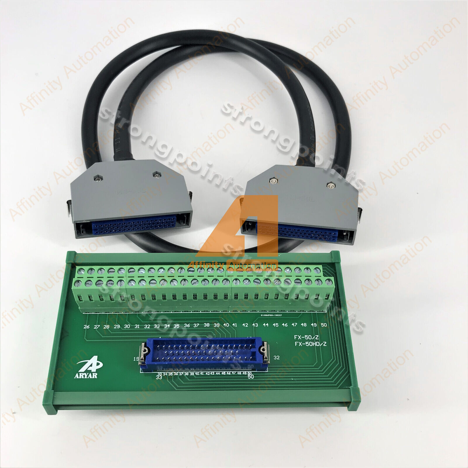 FX-50/Z FX-50HD/Z FANUC Cable With 50Pins Terminal Module Blocks to MR-50RMD2+