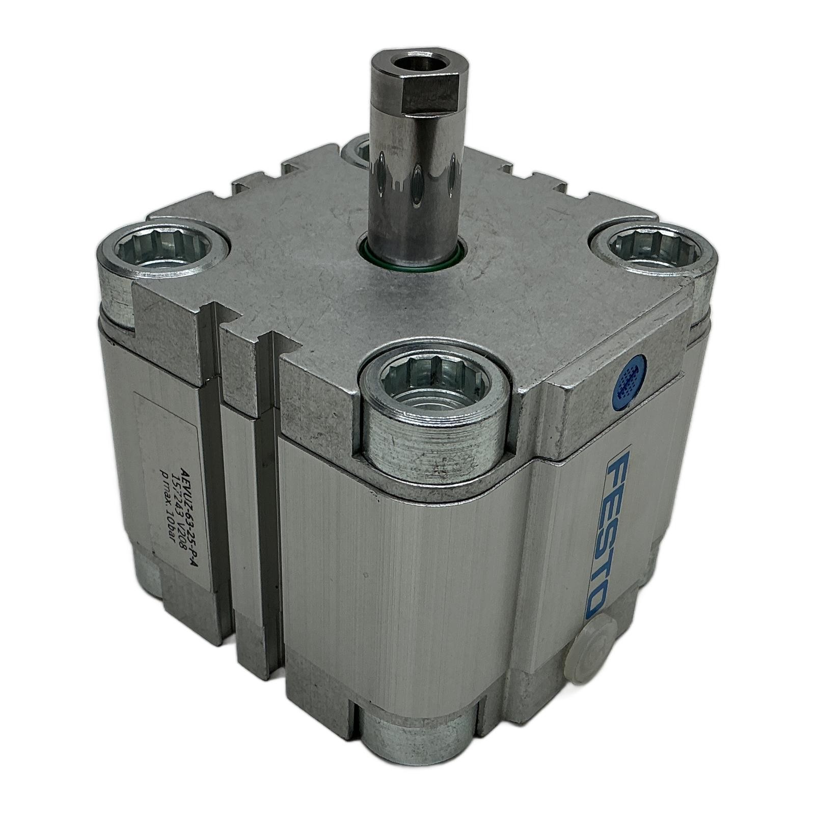 AEVUZ-63-25-P-A FESTO, Pneumatic Cylinder, AEVUZ-63-25-P-A, AEVUZ6325PA, 0 Th…