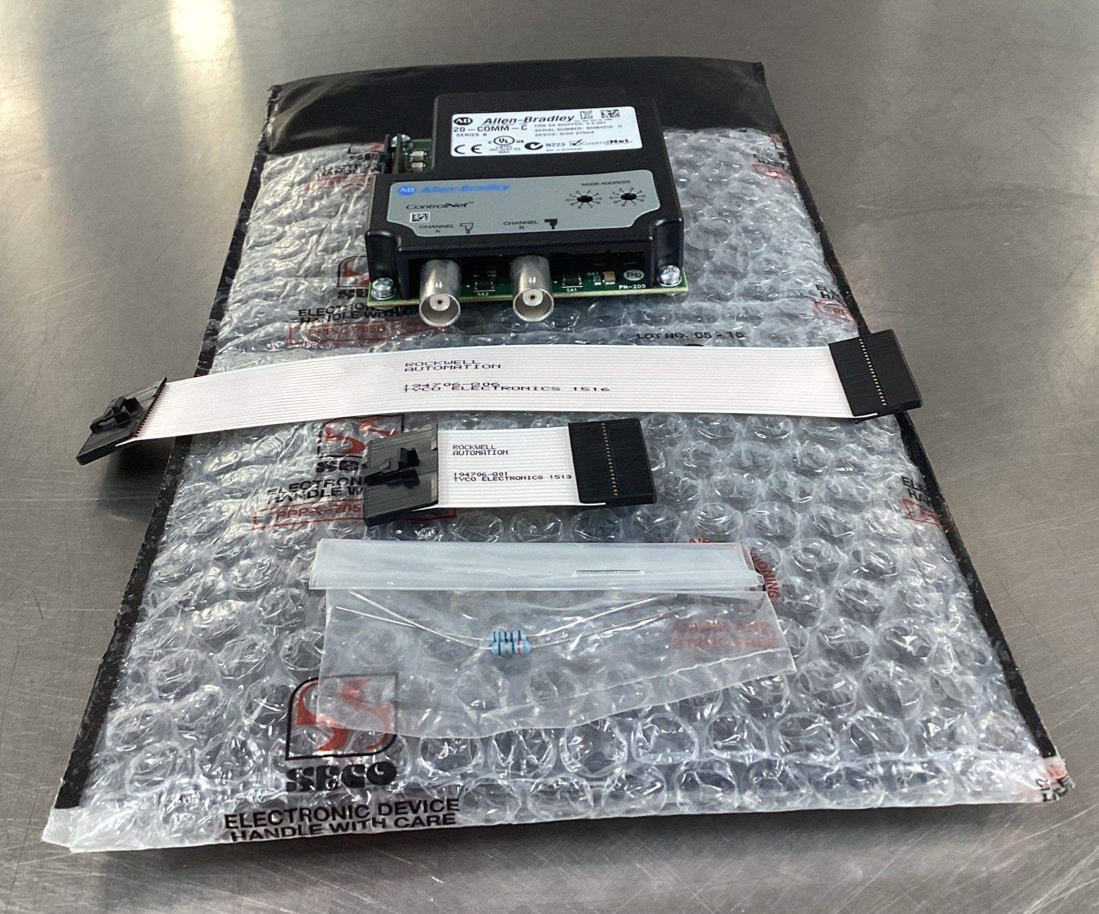 Allen-Bradley 20-COMM-C Ser. B Firm. V 3.001 ControlNet Adapter 3E-35