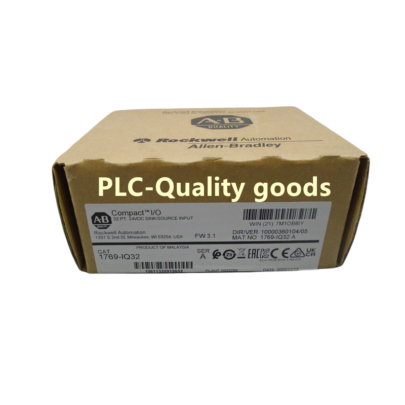 1PCS NEW Allen Bradley 1769-IQ32 SER A CompactLogix 24VDC Input Module Fast Ship