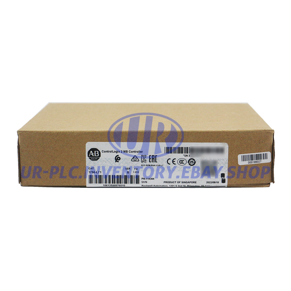 Sealed Allen Bradley 1756-L71 SER B AB CompactLogix 2MB Controller 1756L71