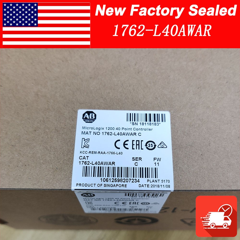 AB 1762-L40AWAR Programmable Logic Controller 1762-L40AWAR New US PLC