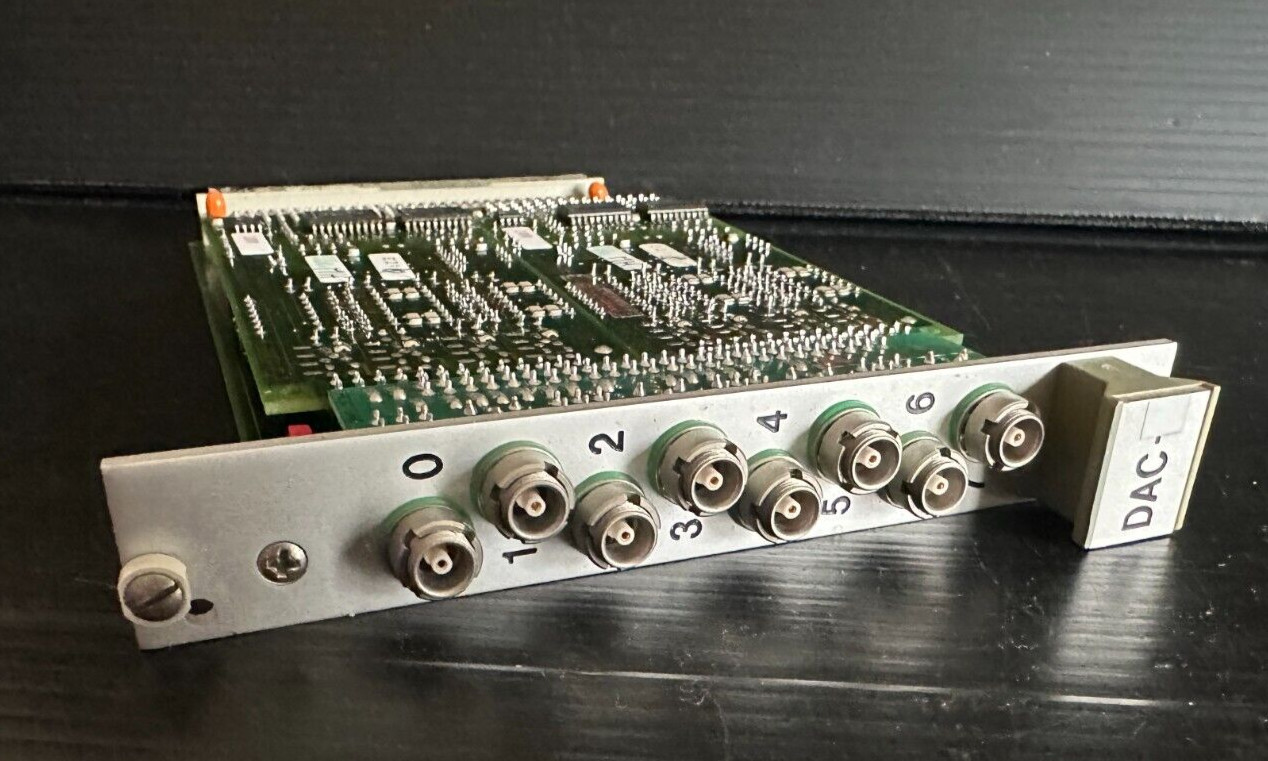 SIEMENS PEP VMOD2 PCU MODULAR BOARD, DAC, 31.112-2010, A4552-A1, 8-CHANNEL