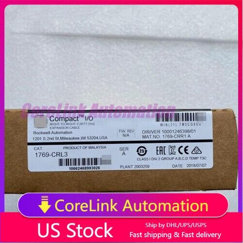 1769-CRL3 AB 1769CRL3 Processor PLC Controller New In Box Fast Shipping#HT