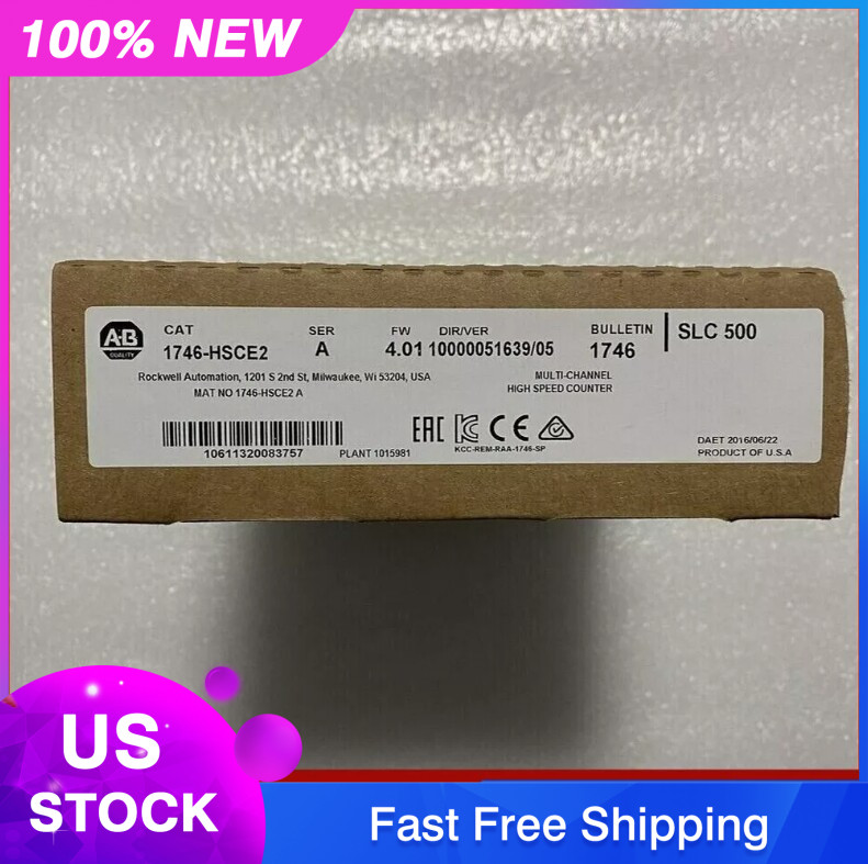 AB 1746-HSCE2 Multi-Channel High Speed Counter Module 1746 HSCE2 PLC