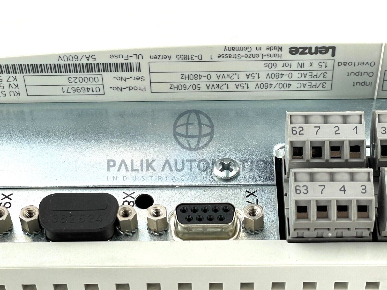 LENZE EVS9321-ES Servo Drive SERVO CONTROLLER 9300 SERIES USED