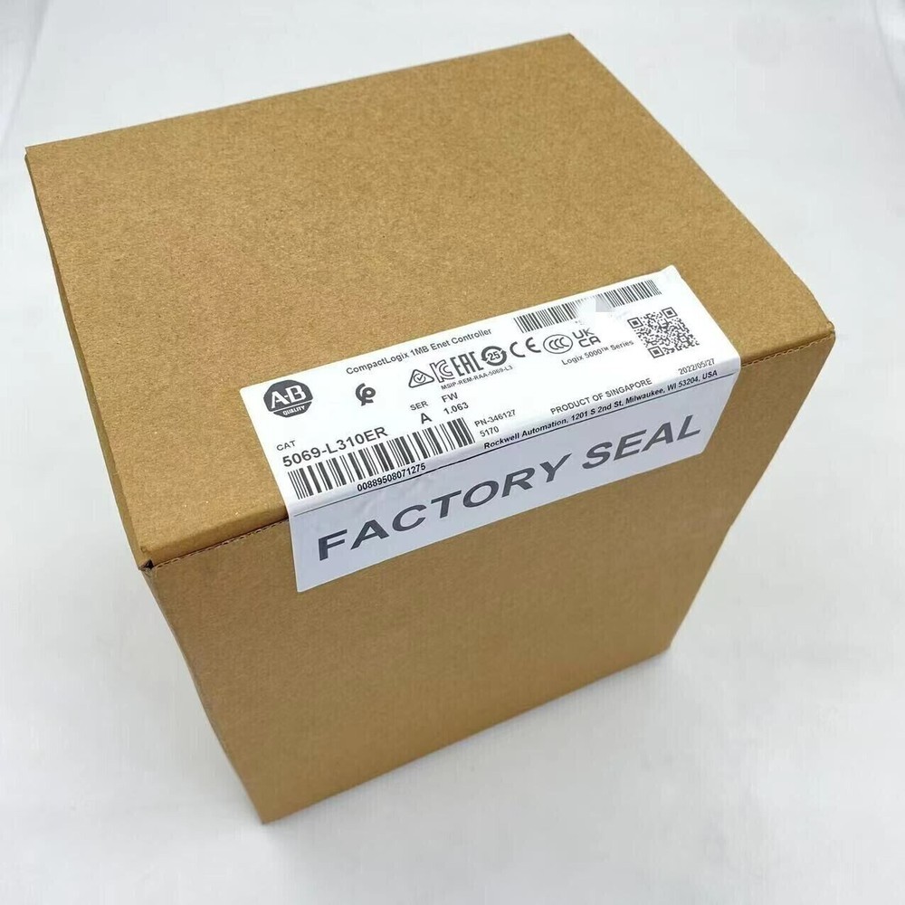 Allen Bradley 5069-L310ER CompactLogix 1MB Controller US Free Tax