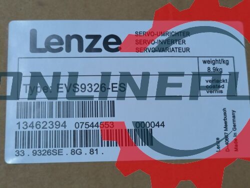 EVS9326-ES NEW LENZE EVS9326ES SERVO INVERTER
