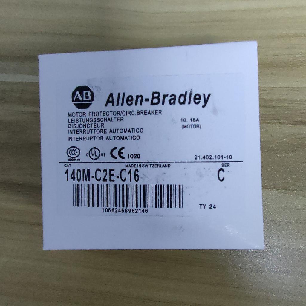 New Sealed AB 140M-C2E-C16 Standard Magnetic Trip breaker motor protection