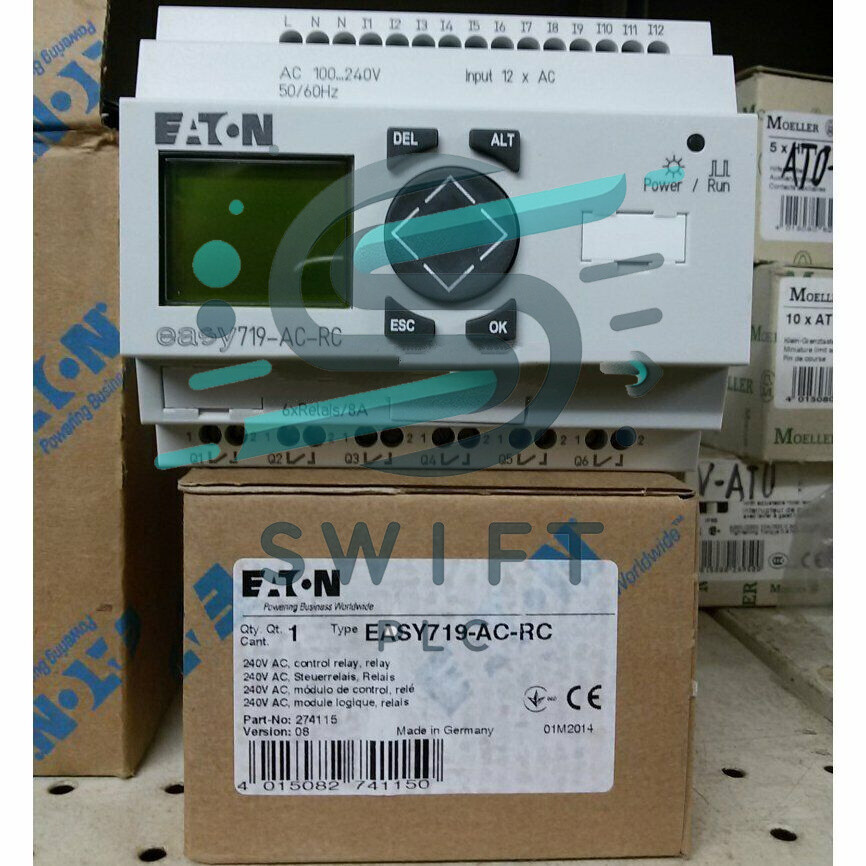 NEW 1PCS Eaton EASY719-AC-RC Moeller Controller EASY719ACRC