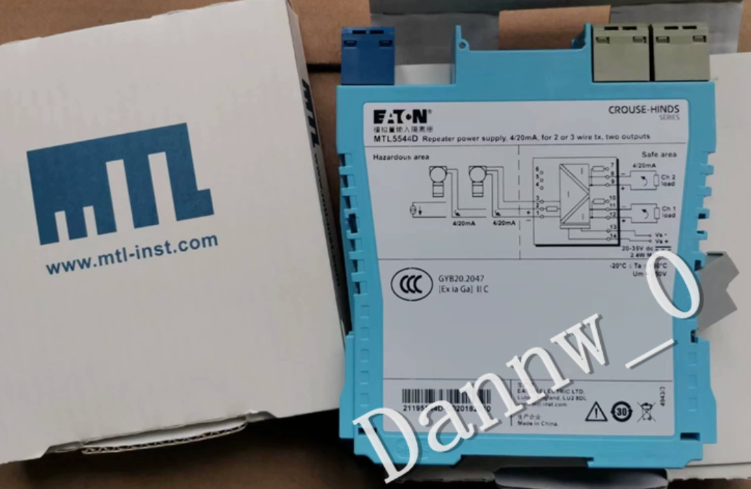 New In Box MTL/Eaton MTL5544D Safety Barrier