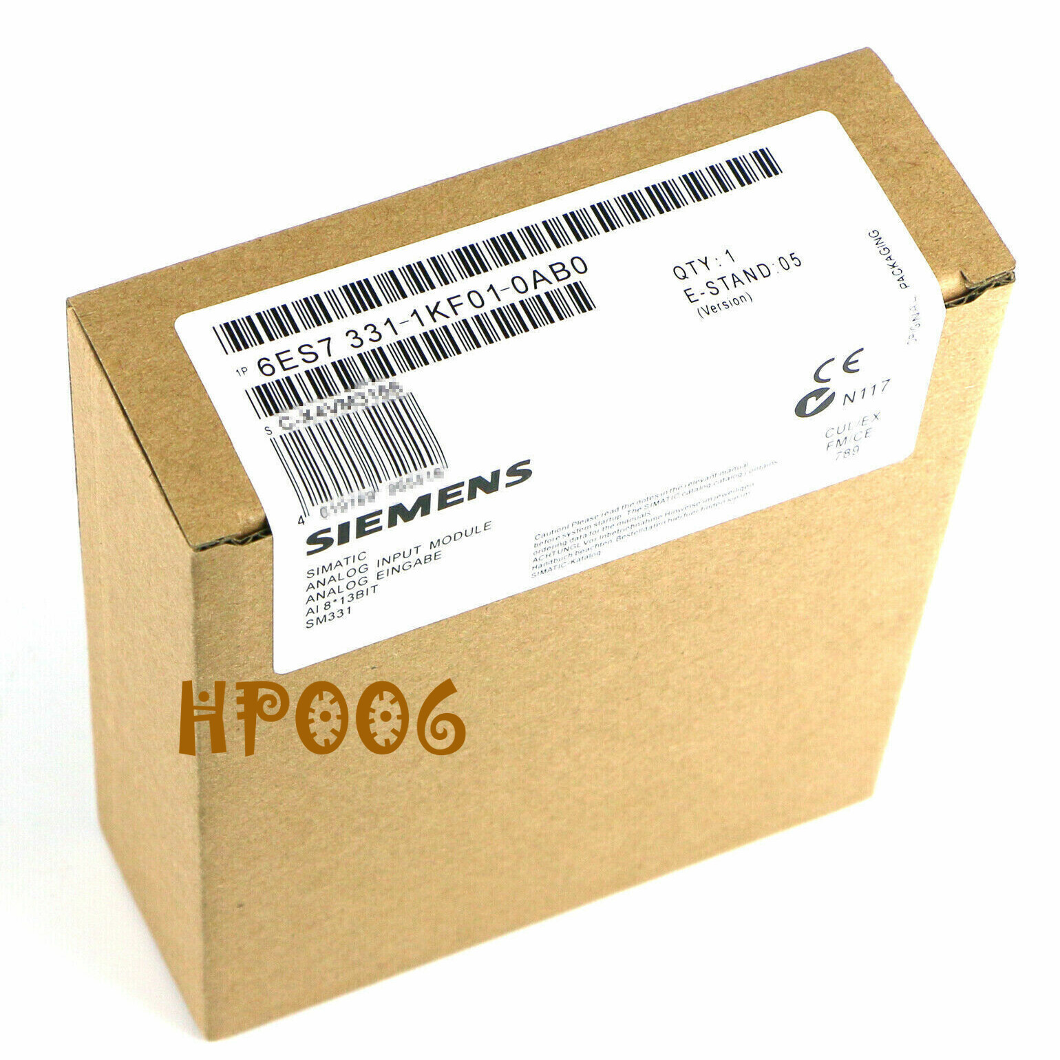 1PC Siemens 6ES7331-1KF01-0AB0 6ES7 331-1KF01-0AB0 Module With Box New