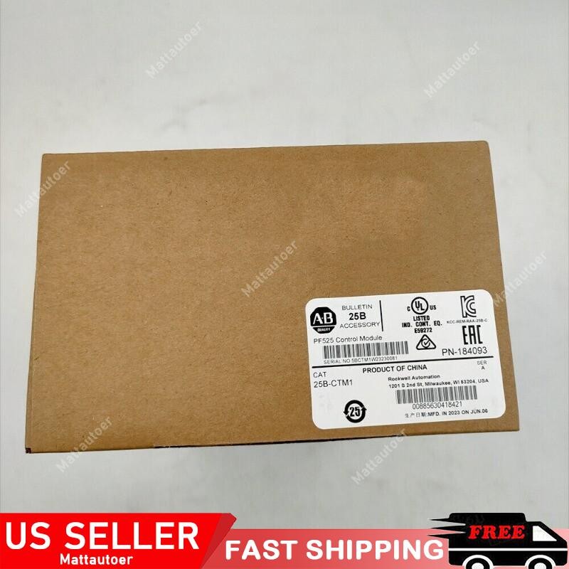 25B-CTM1 PowerFlex 525 Control Module New AB Factory Original Sealed Box 25BCTM1