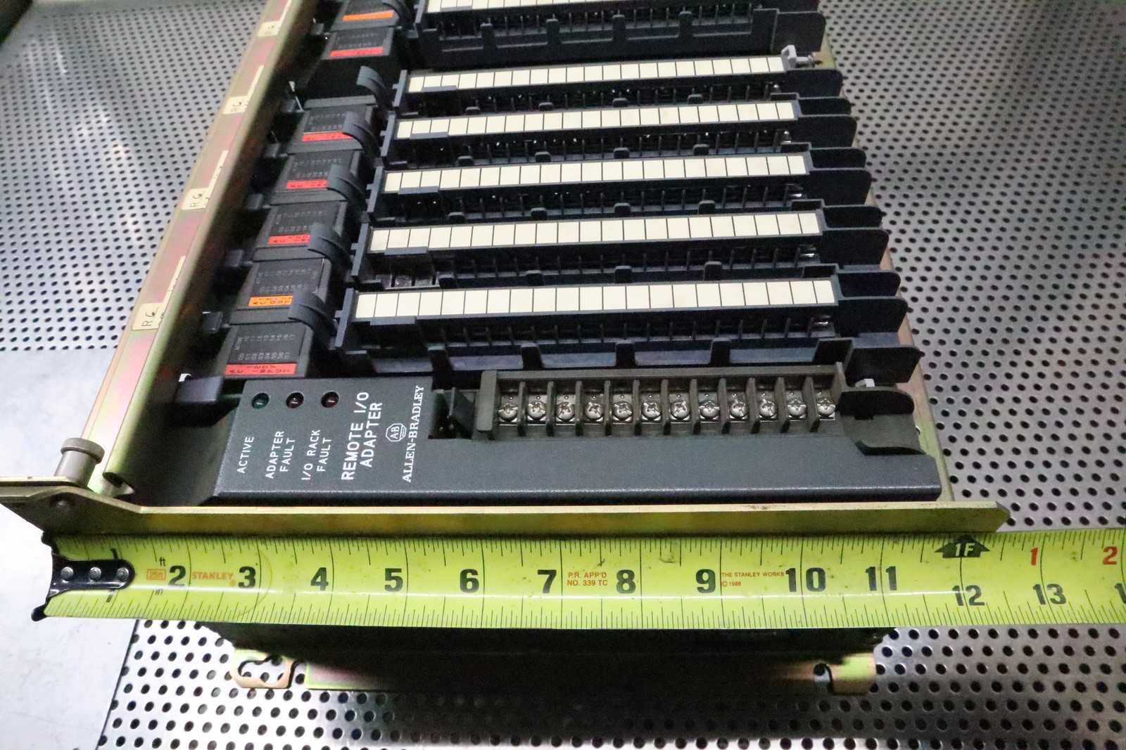 Allen Bradley 1771-A4B Ser B 1771-ASB/D (2) 1771-OAD/C & (5) 1771-IAD/D Used