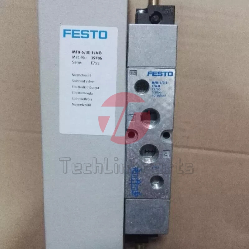 1PC New Festo MFH-5/3E-1/4-B 19786 Solenoid Valve Free Shipping