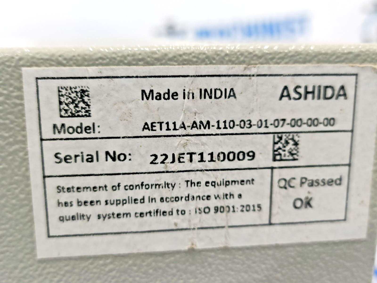 ASHIDA AET11A DEFINITE TIME DELAY RELAY TIMER RANGE UP TO 300 SECONDS