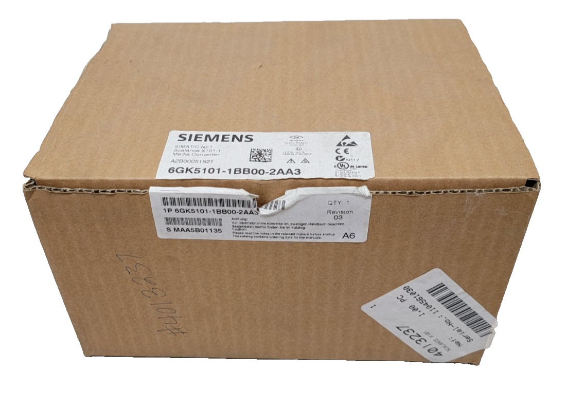 Siemens Simatic NET Media Converter SCALANCE X101-1 6GK5101-1BB00-2AA3