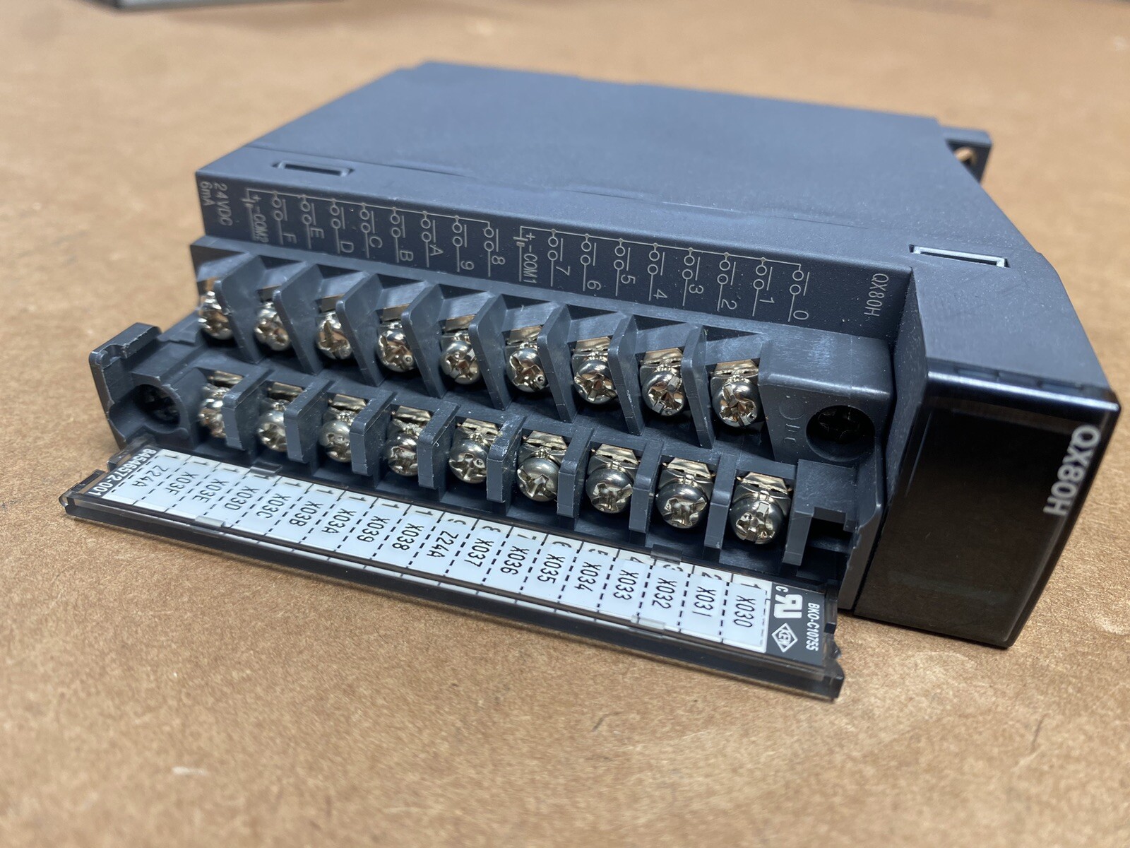 Mitsubishi Input Unit PLC Module QX80H WARRANTY – QTY – FAST SHIPPING