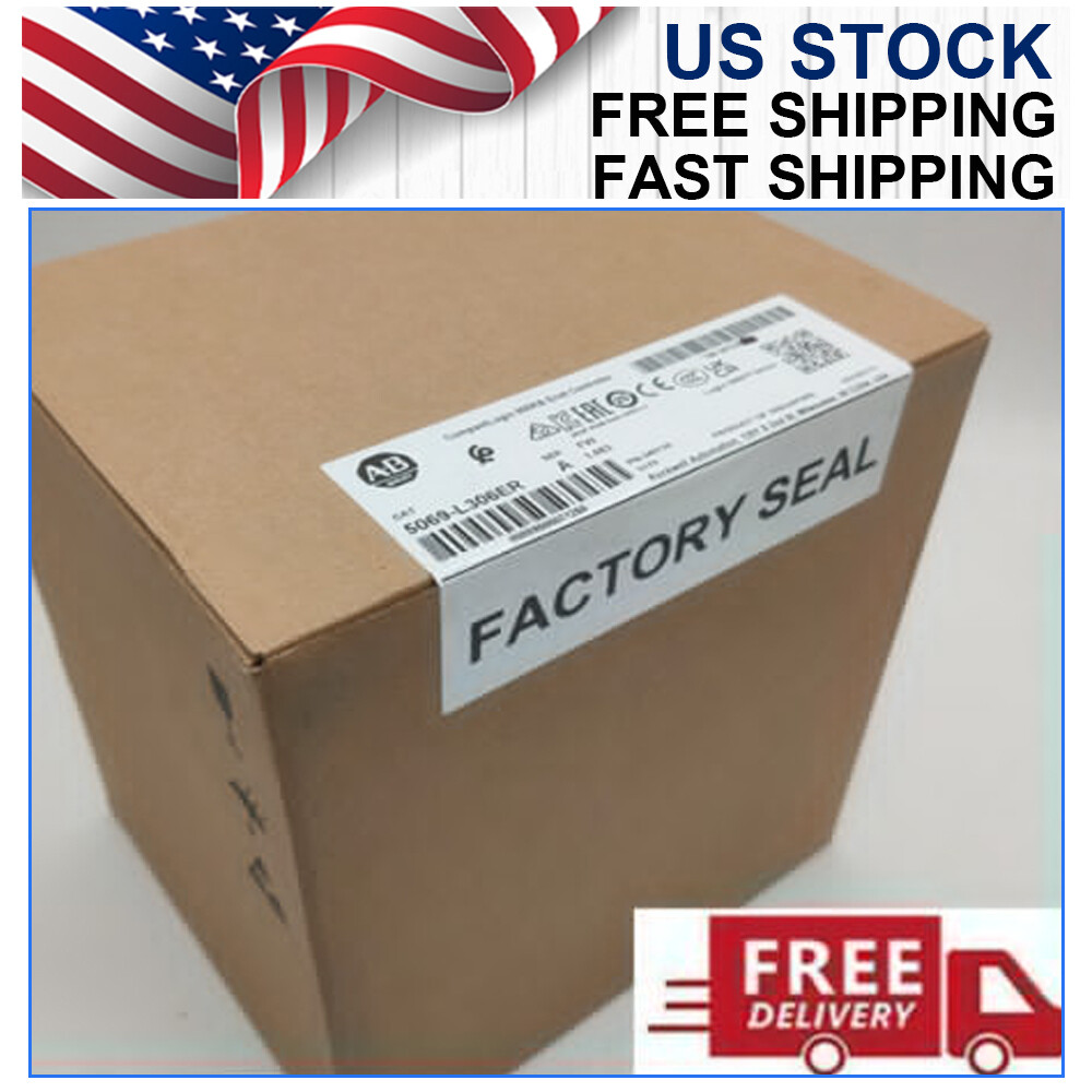 NEW Unopened AB 5069-L306ER CompactLogix 600KB Enet Controller AB PLC 1PC US