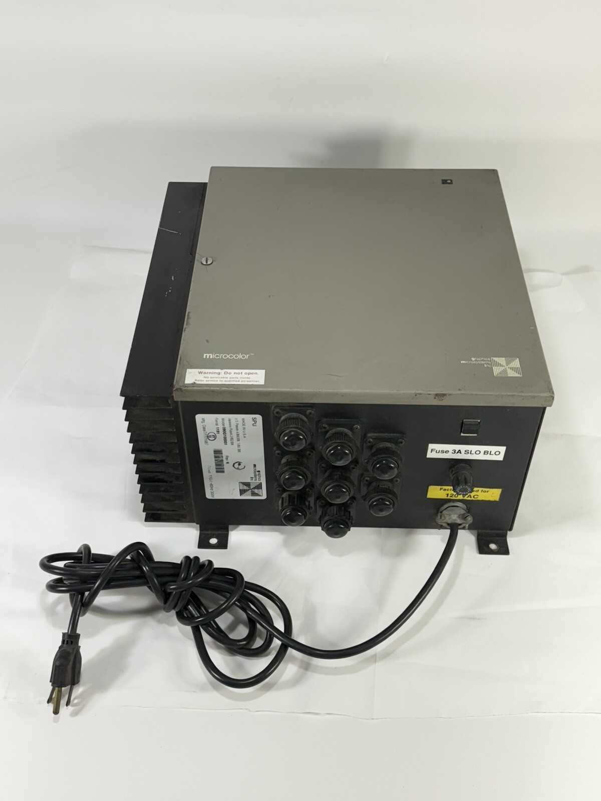 Graphics Microsystems Inc. 090G100001 SPU Microcolor Control Unit ~ WORKING