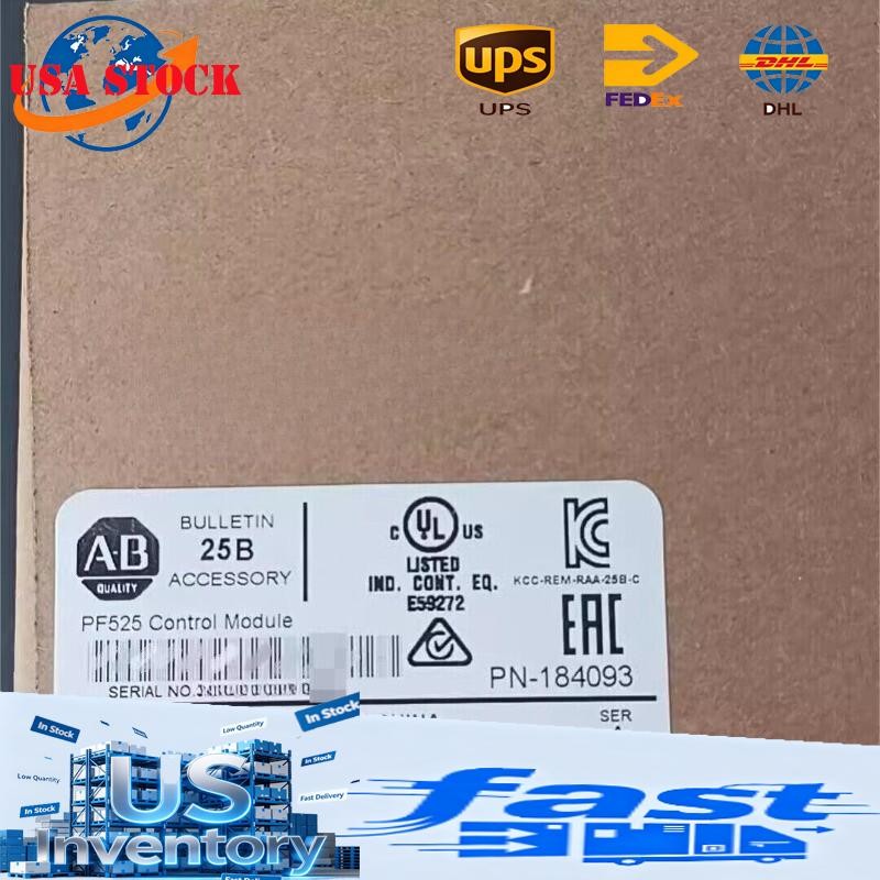 New AB 25B-CTM1 PowerFlex 525 Control Module Factory Sealed 25B-CTM1 US Free Tax