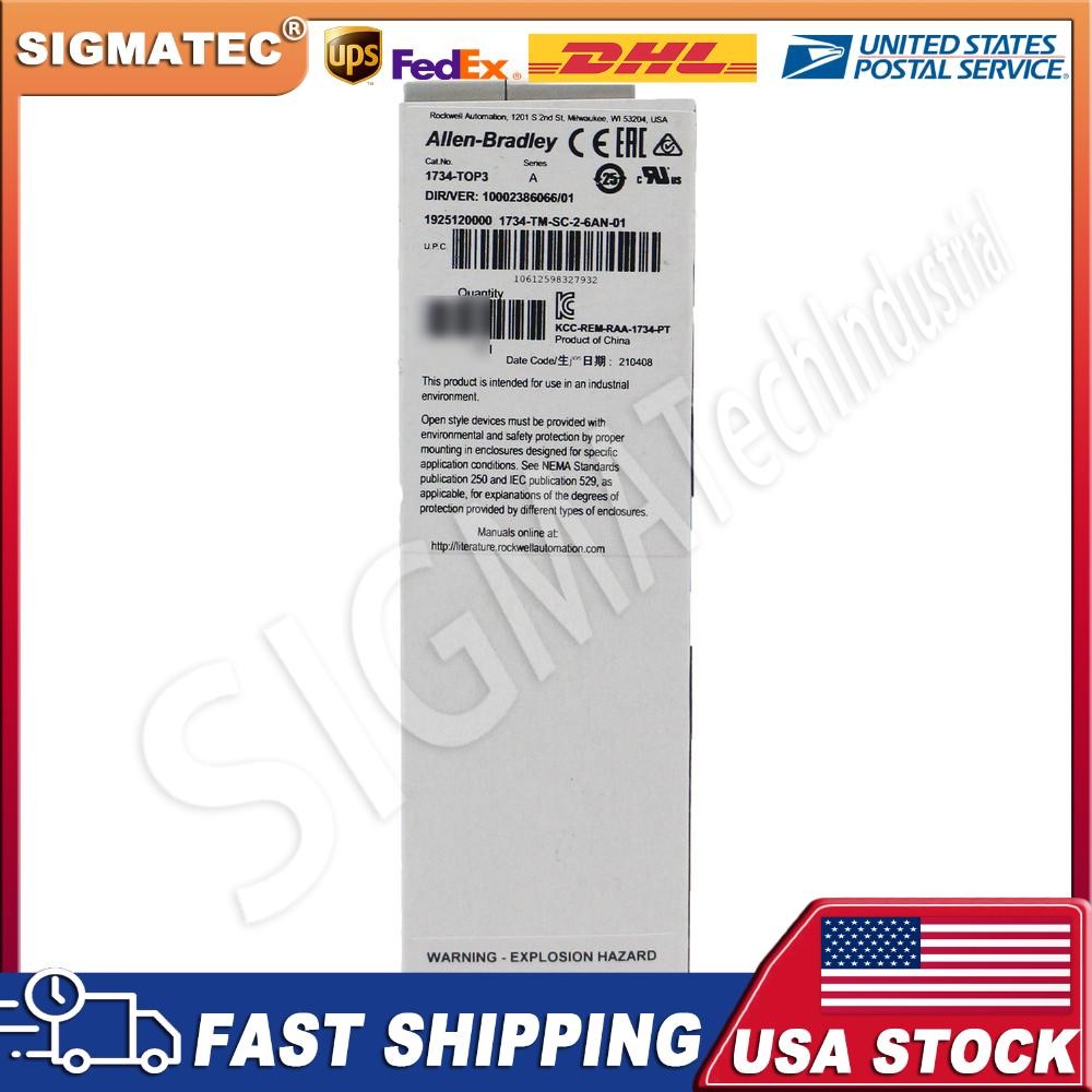NEW Allen Bradley 1734-TOP3 POINT I/O Terminal Base 1734TOP3 US Free Tax