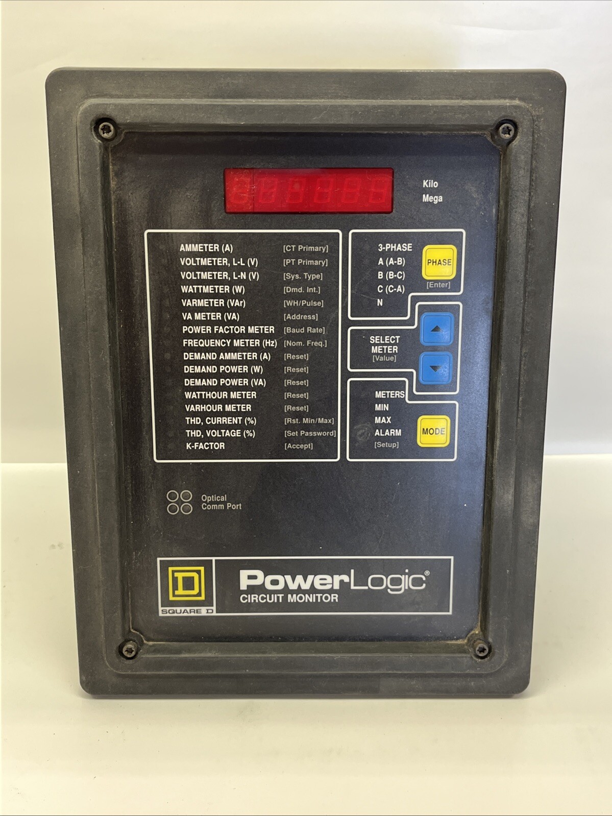 Square D PowerLogic Class 3020 / CM-2350 Circuit Monitor