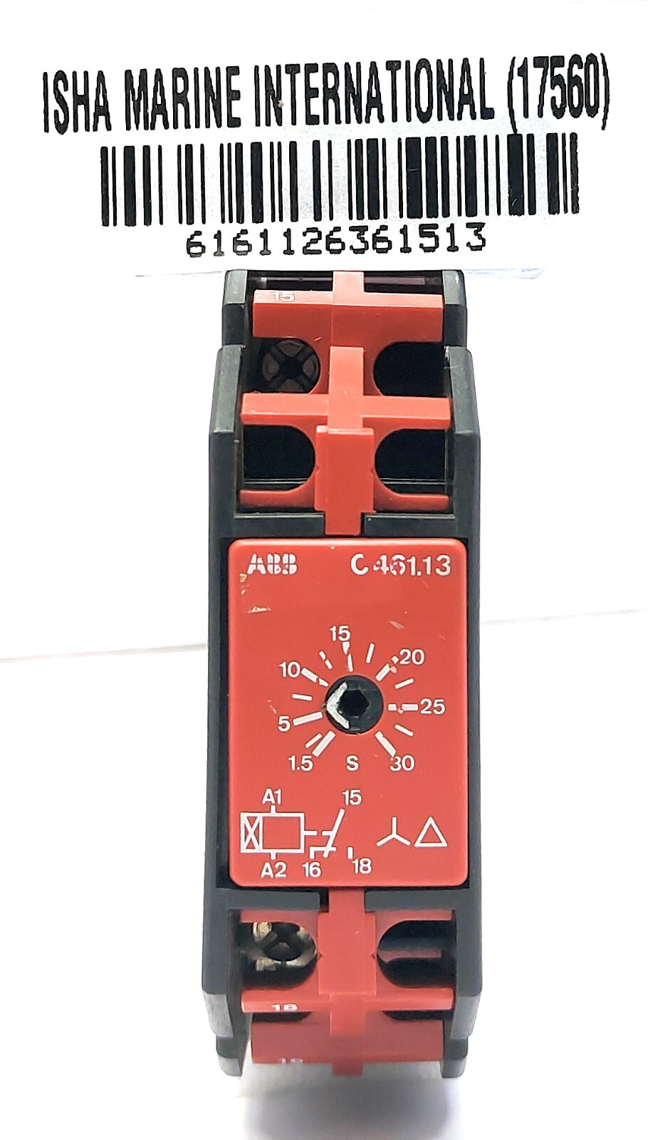 ABB C461.13 Delay-On-Timer 110-240 VAC/DC VDE0435/C250
