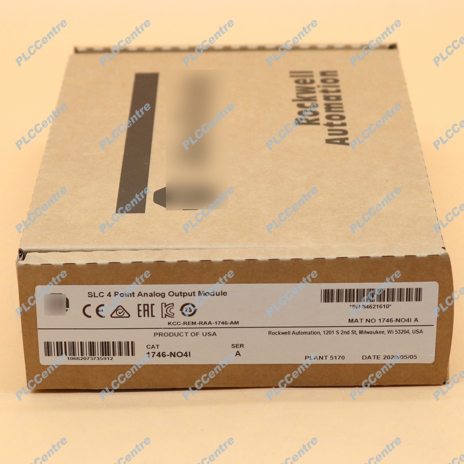 New Sealed 1746-NO4I /A 1746-N04I SLC 500 Analog Output Module ship DHL#RX
