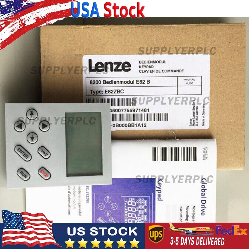 1PCS NEW LENZE E82ZBC KEY PAD OPERATOR PANEL IN BOX